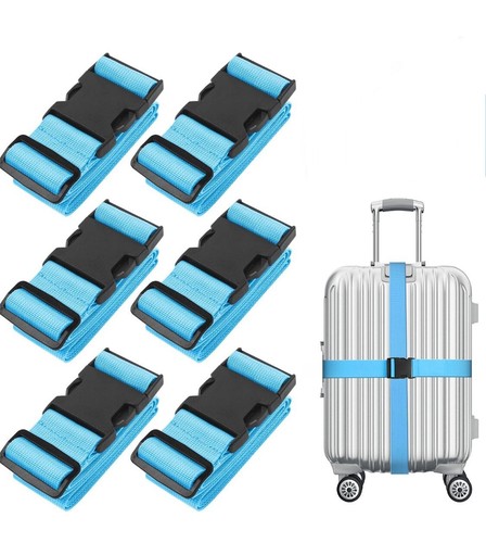 Adjustable luggage straps - 12, x