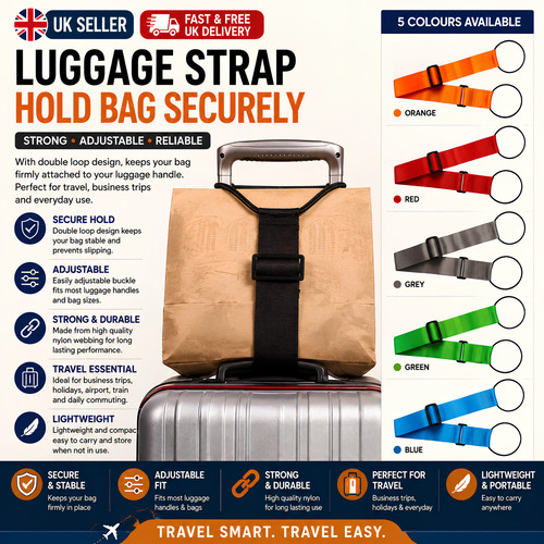 Elastic luggage strap - luggage,