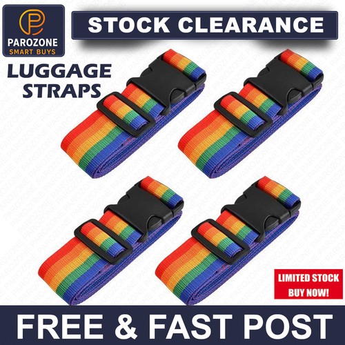 4pc suitcase straps - 2/4pc,