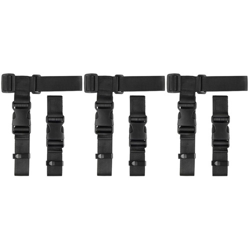 Adjustable black nylon - adjustable, luggage