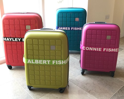 Personalised luggage strap - luggage,