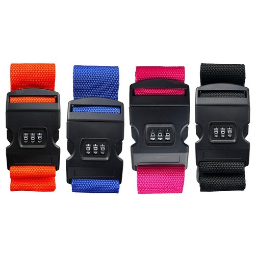 4pcs adjustable luggage straps - 4pcs,