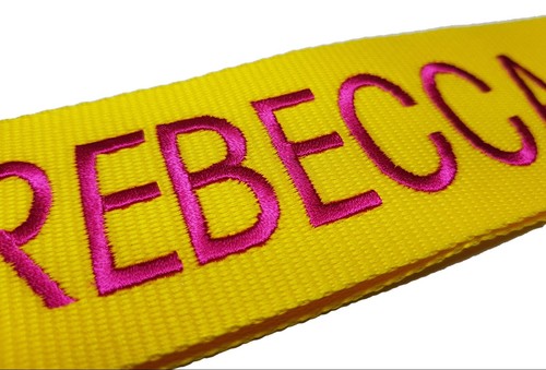 Personalised luggage strap - personalised,