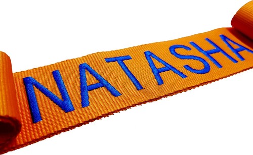 Personalised luggage strap - personalised,